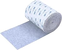 Vista 19 de Almohadillas de fieltro para muebles, cinta de fieltro autoadhesiva antideslizante para cortar, rollo de tira de fieltro negro resistente