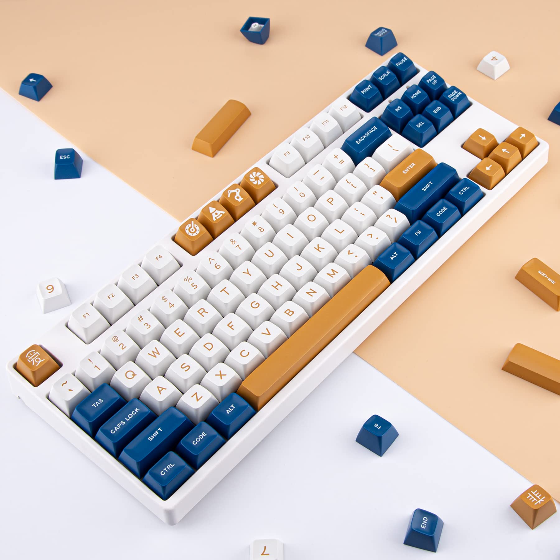 Buy MG WAHTSY Custom Keycaps 172 Keys Kit SA Profile ABS Double