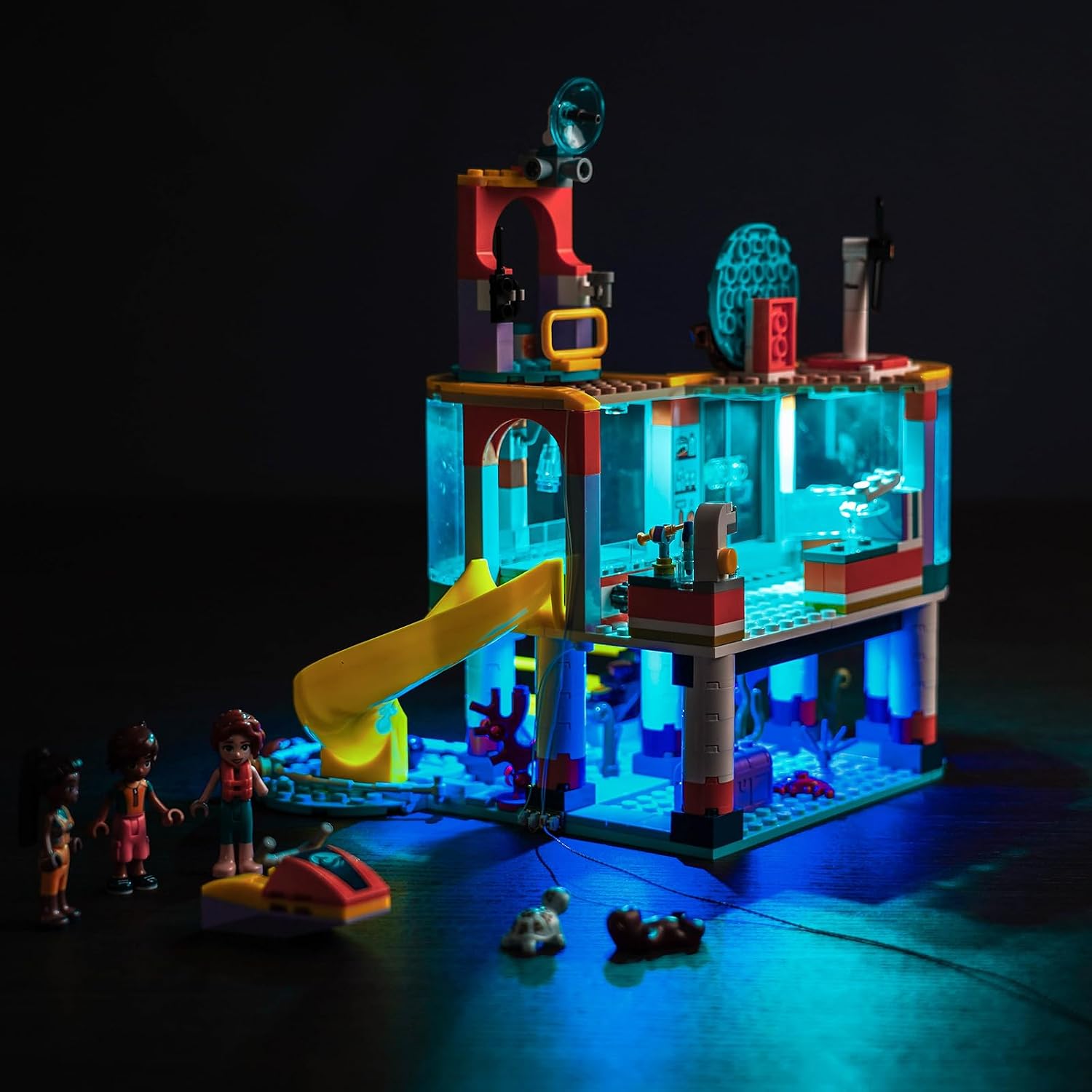 LED Light Kit for Lego 41736 Sea Rescue Center, Light Kit ONLY, Lego Model is NOT Included
