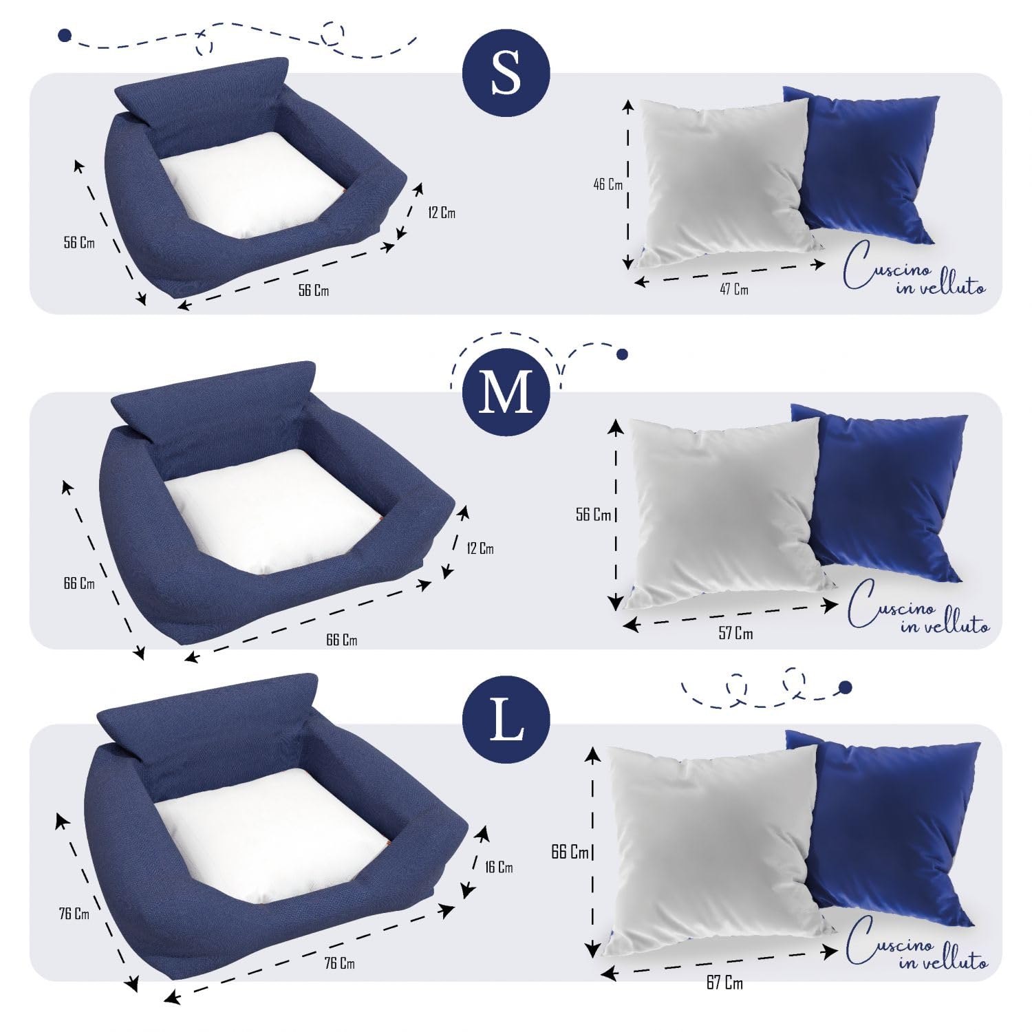 Gruppo veneziano - Cuccia per cane e gatto personalizzata - cuccia personalizzabile con foto estiloghi - 100% Made in Italy