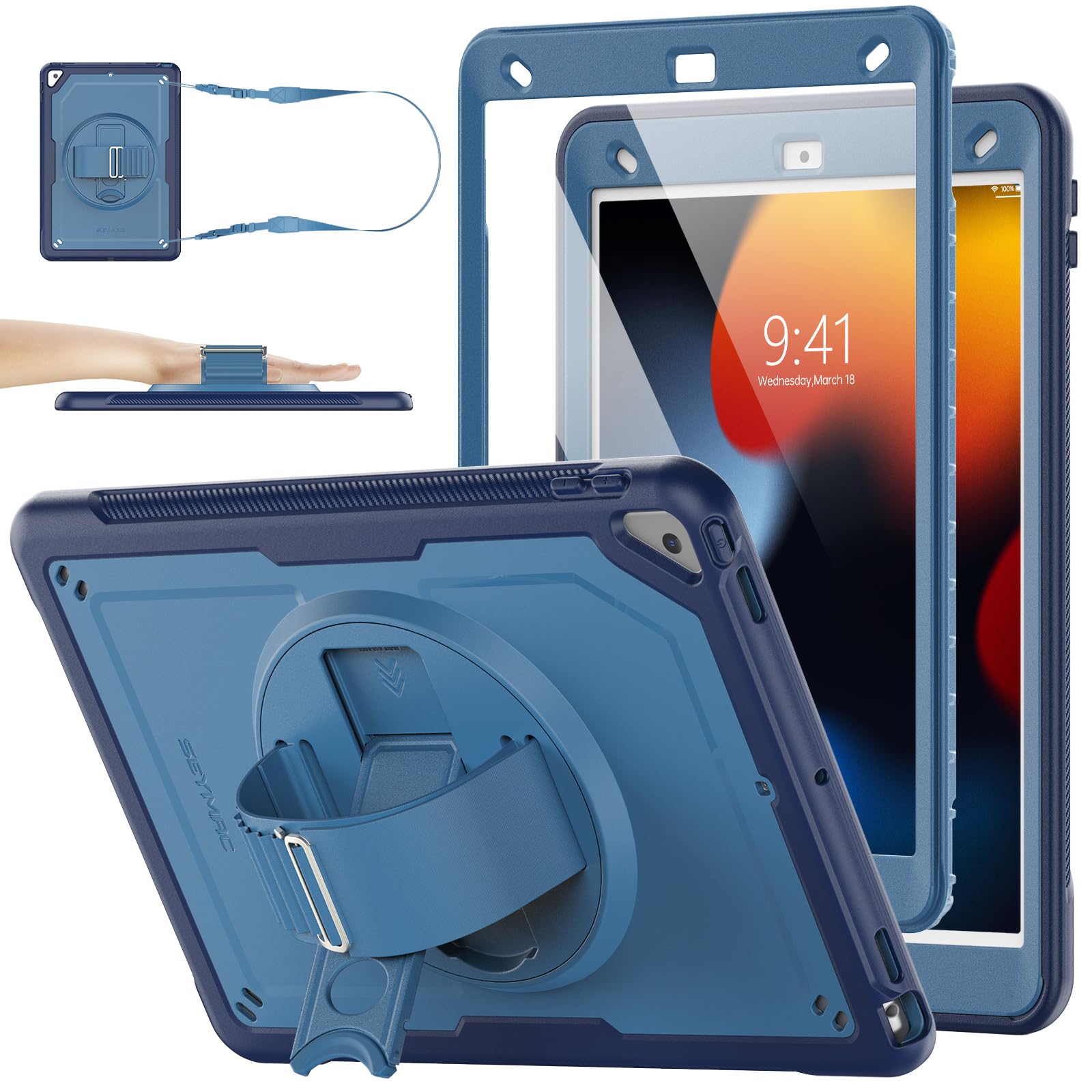 Seymac Stock Case For Ipad 9th 8th 7th Generation 10 Desertcart UAE