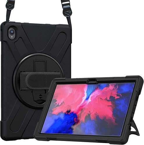 Miniatura 14 de ProCase Funda Lenovo Tab K10 de 10.3 pulgadas 2021 / M10 FHD Plus (2ª generación 2020), resistente a prueba de golpes, con soporte giratorio para