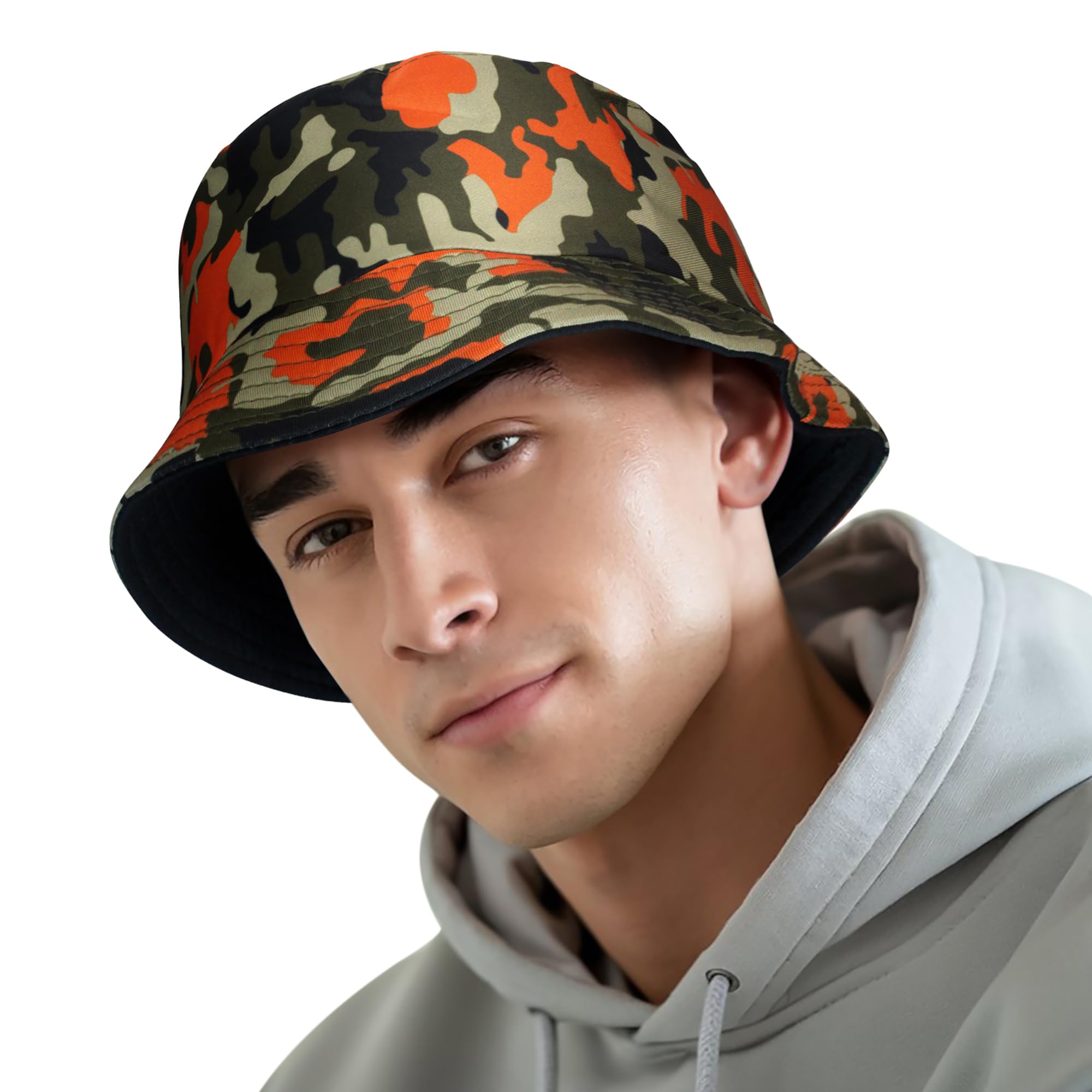 vritraz Comfortable Adults Unisex Reversible Hats for Mens and Women-picture-13