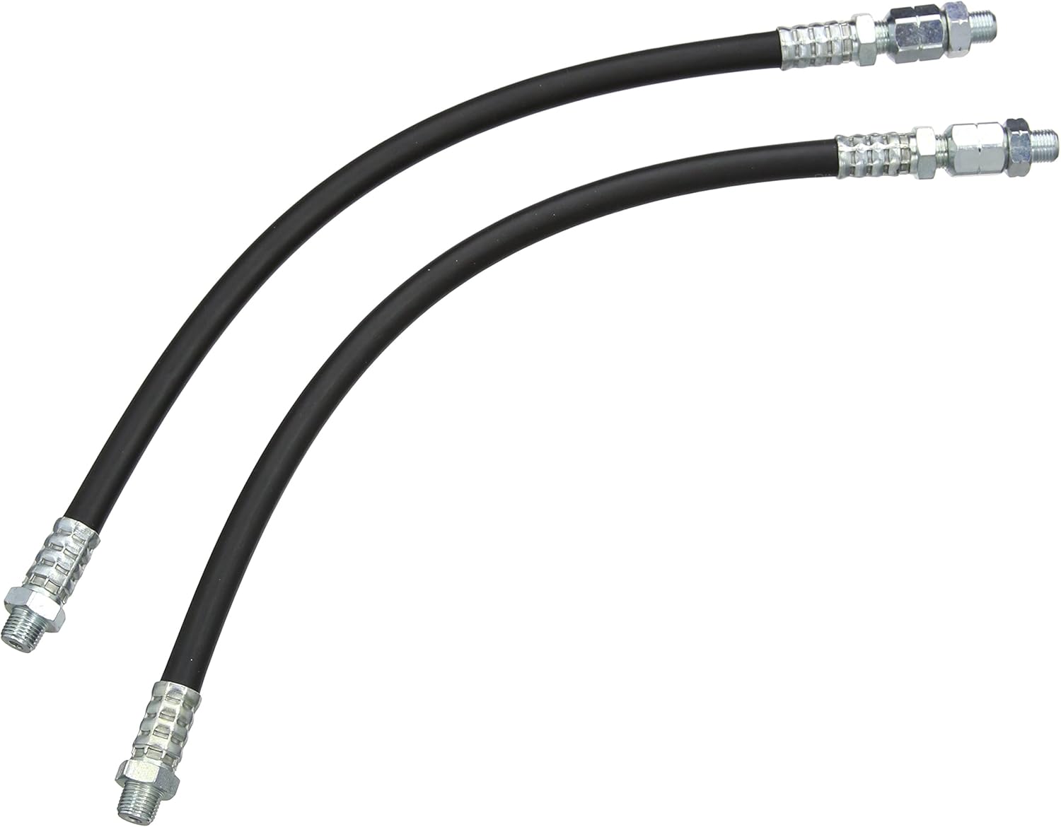 Connect 31252 Grease Gun Hose 1/8 BSP Male Ends 300mm 2pc
