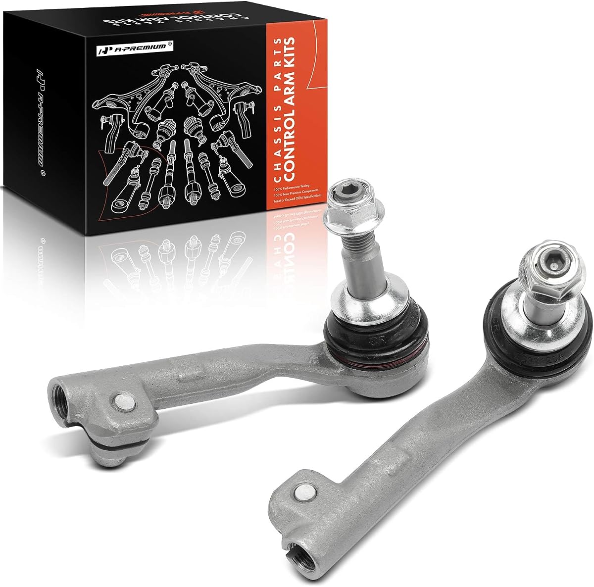 A-Premium Front Outer Tie Rod End, Compatible with BMW | for 320i xDrive, 328d xDrive, 328i GT xDrive, 430i xDrive, 430i xDrive Gran Coupe, 228i xDrive, 230i xDrive, Pack of 2