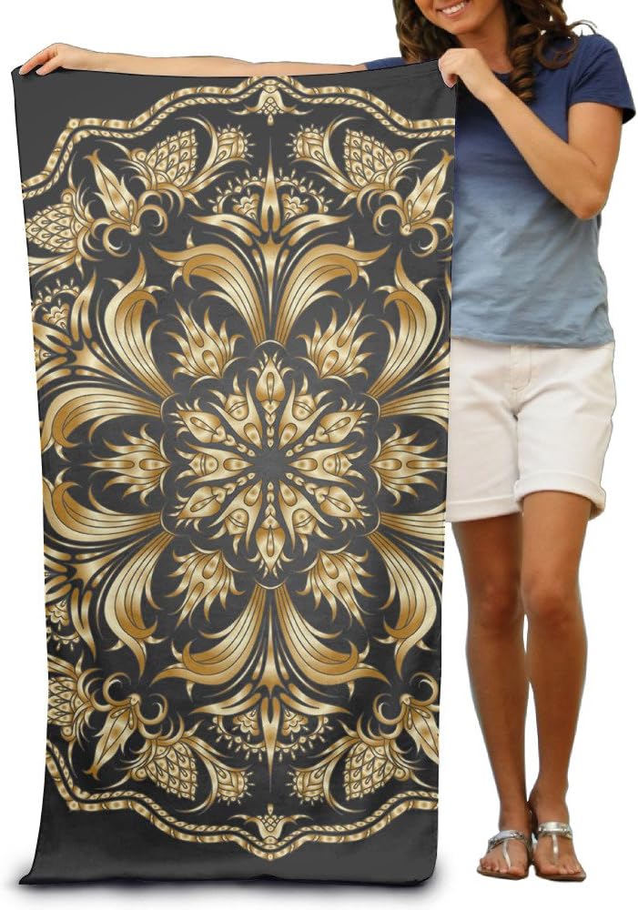 2017 New Style Towels A Golden Round Lint Free