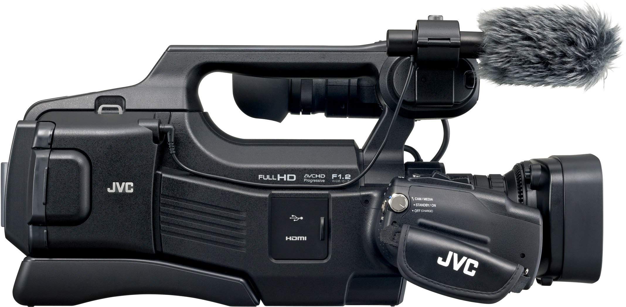 Buy JVC JY-HM70 Professional Video Camcorder With Free High Power 