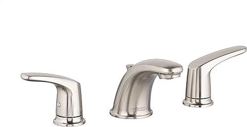 American Standard 7075802.295 Colony Pro Widespreadwith5050 Drenaje,,, Níquel Satinado