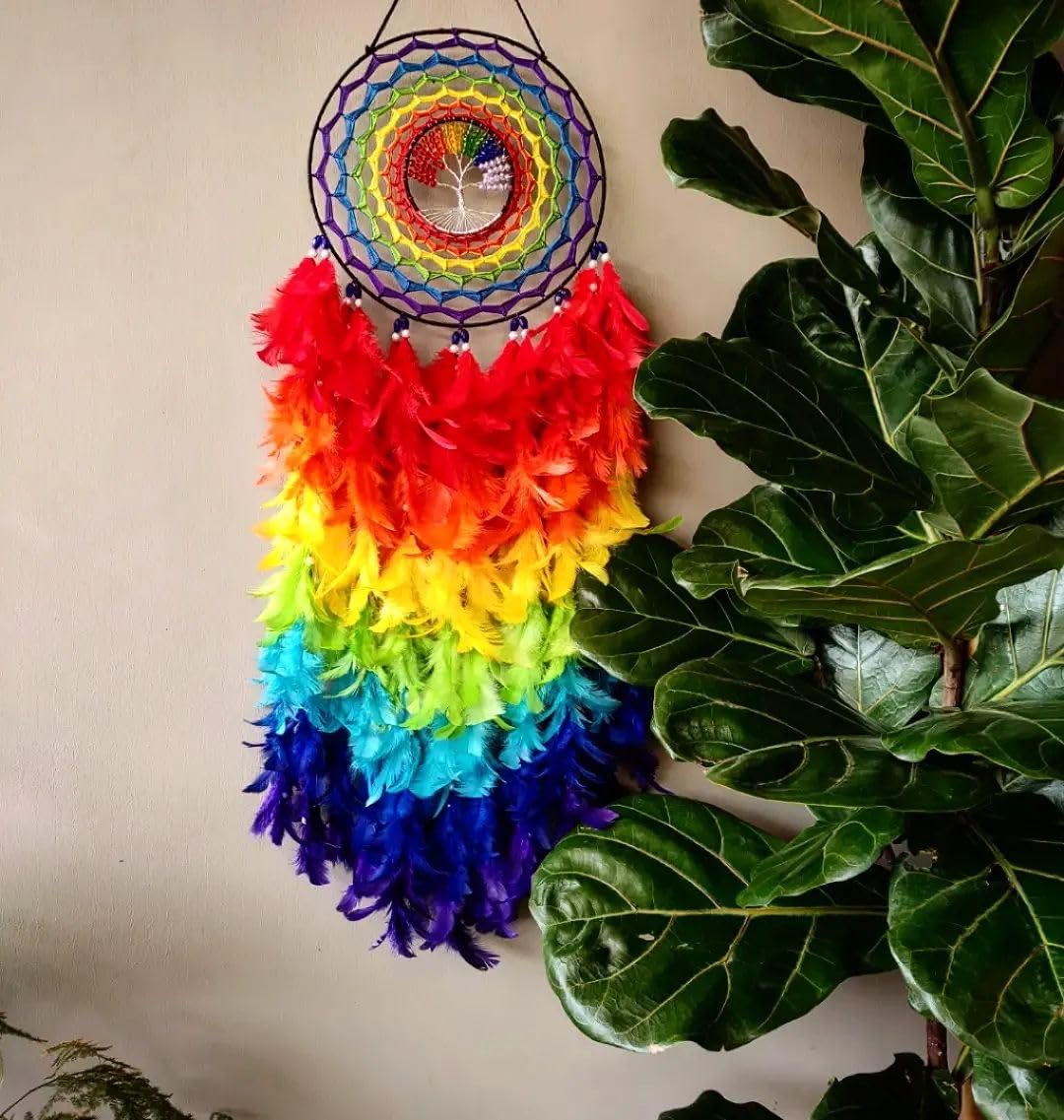 UVID Multi Colour Life of Tree Dream Catcher for Home Decor,Wall Hanging-image-44