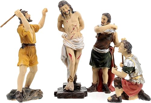 Miniatura 1 de Holyart Pasión de Jesús, Flagelación de Cristo 3.5 in