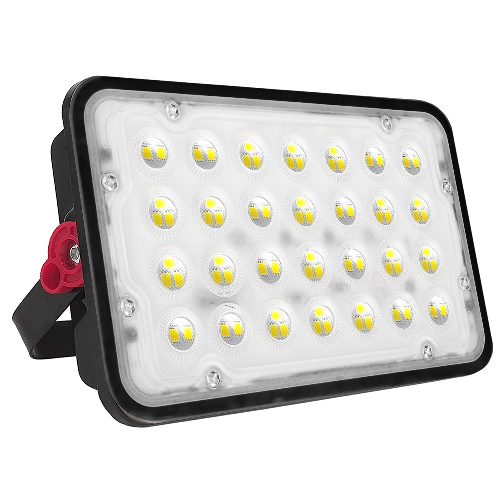 CREATESTAR Faretto Led da Esterno 50W 5000LM, Faretti Led Esterni 6500K luce bianca fredda, IP66 Impermeabile Faro Led Esterno per magazzino giardino garage campo sportivo cortile parcheggio