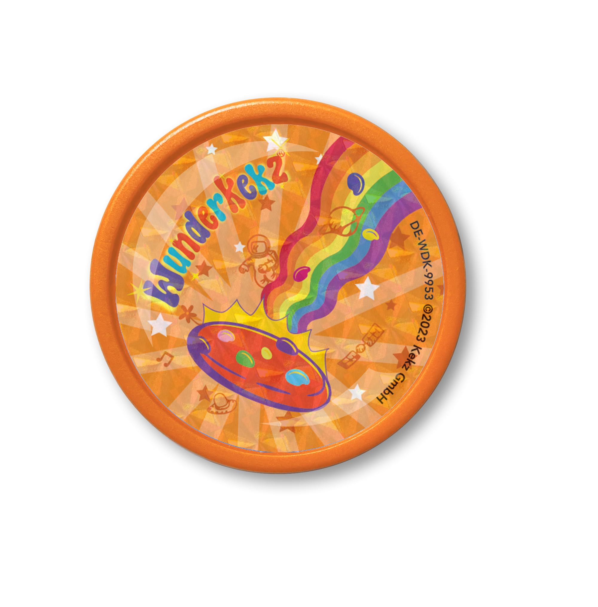 KEKZ Wunderkekz Orange, Kekz Audio Chip for Cookie Listener to Play Yourself - Fill Your New Wunderkekz with up to 90 Minutes of Your Favourite Stories, Fairy Tales or Songs