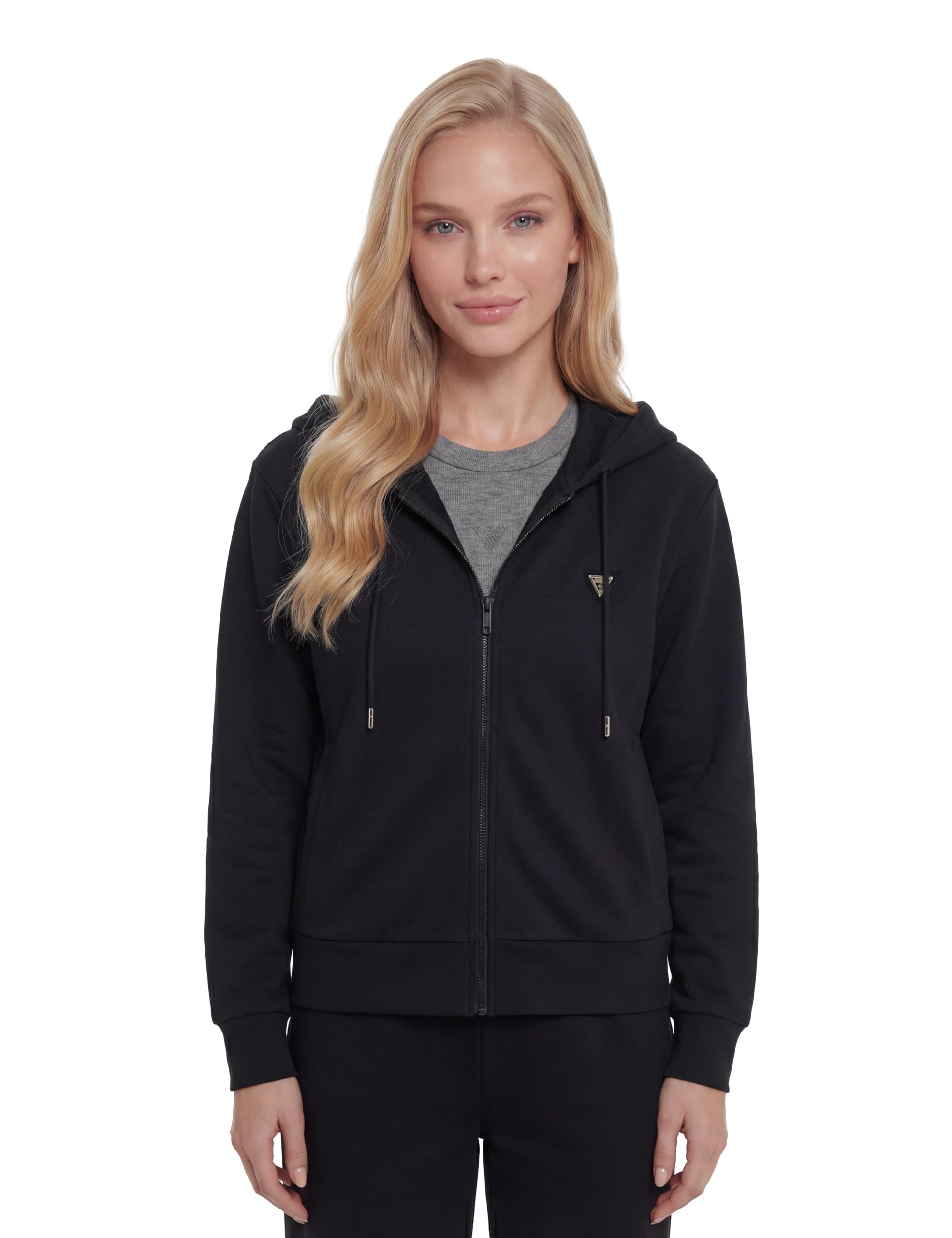 Guess Eco Olympe Full Zip Hoodie Sweatshirt Sudadera Mujer