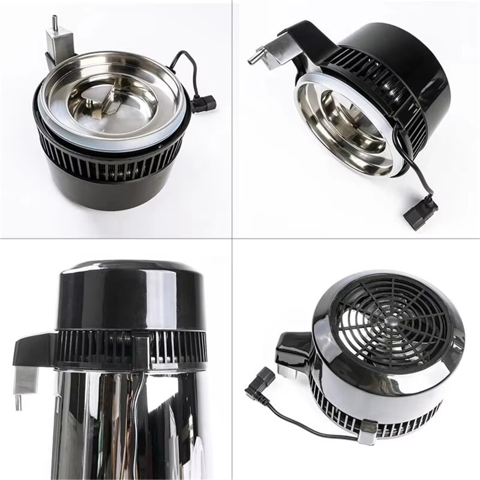 máquina destiladora de agua, Destilador De Agua Acero Inoxidable, 4L, 750W, Temperatura Ajustable, Control Digital, Filtro Purificador Destilación