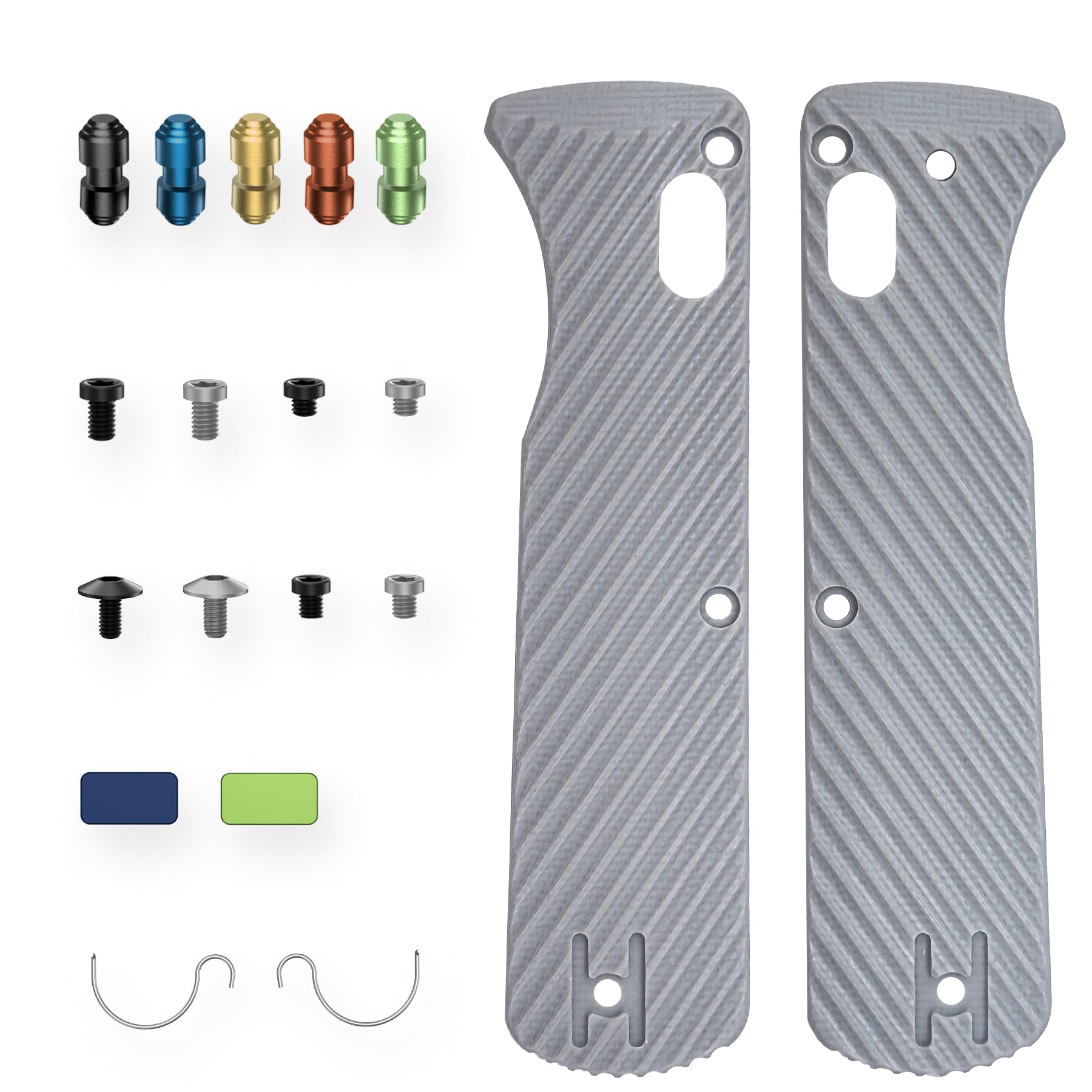 Kit de balances à poignée pour couteau pliant Vosteed Vombat W0104 G10