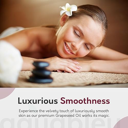 Miniatura 5 de Aquableu Aceite de coco líquido fraccionado, 100% puro y natural, hidratante, ligero y profundamente nutritivo, promueve una piel y cabello