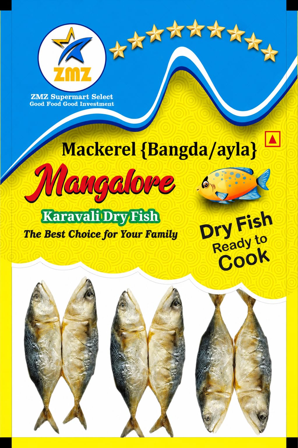Dried Mackerel Fish Snack Rich in Protein Seafood Snack Natural Smoke Flavour Freshly 1kg Pack of 2-image-47
