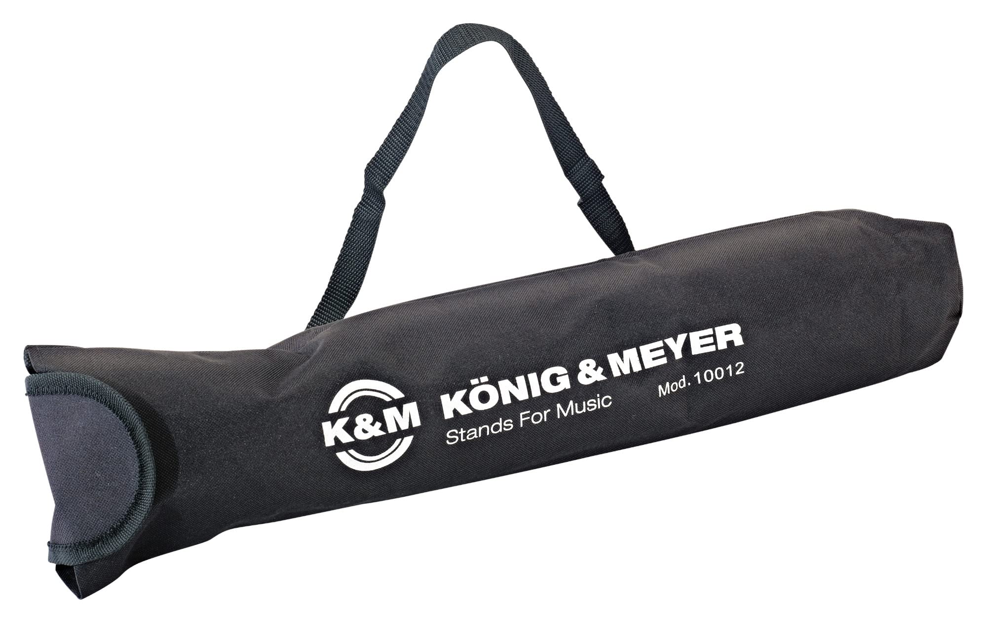 K&M 10062 Music Stand Robby Plus Set (ausziehbarer Notenständer mit Tragetasche) Schwarz