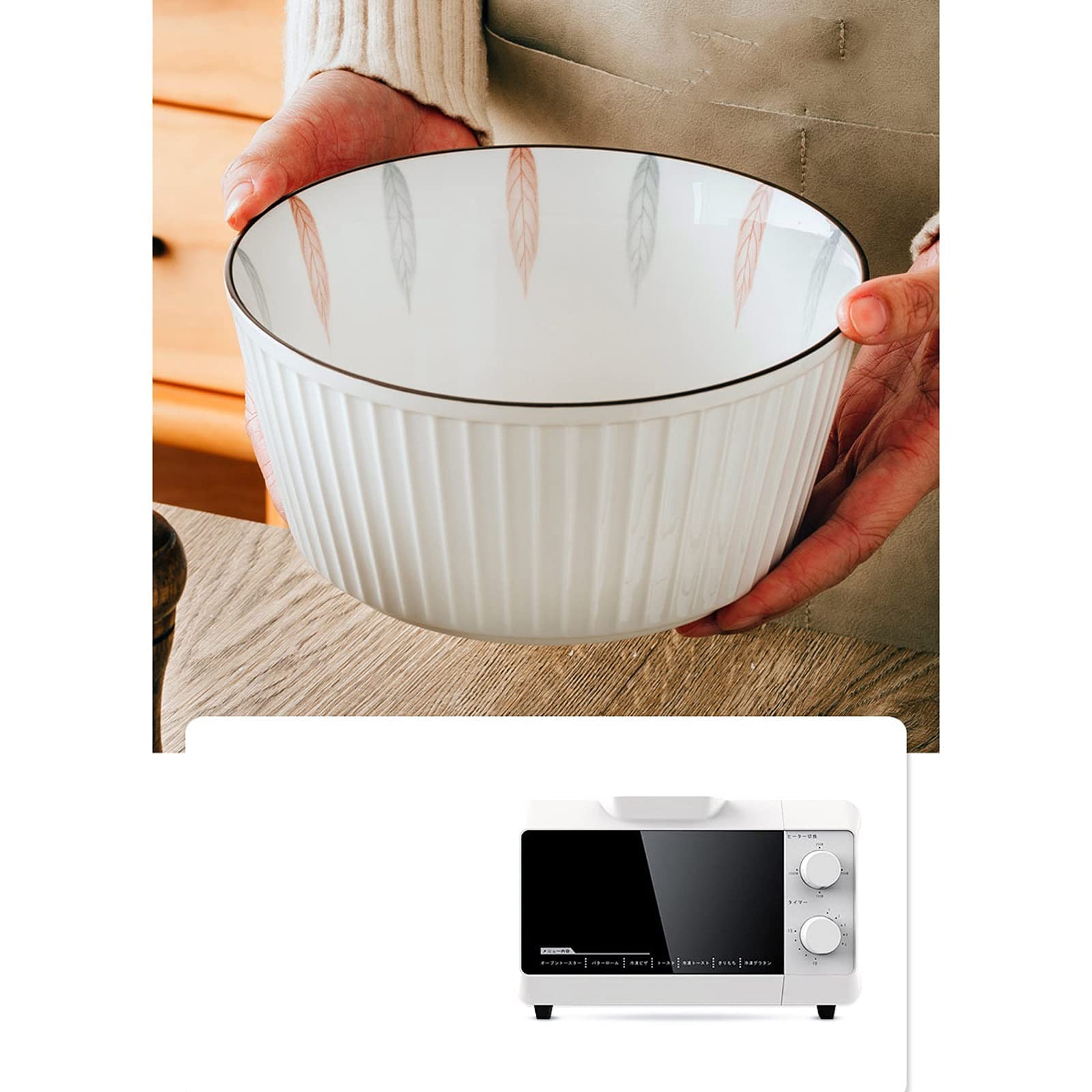 Ensembles de Vaisselle Ensemble de Vaisselle, Ensemble de Vaisselle en céramique de 54 pièces, Assiette Occidentale Simple sous glaçure, Bols et Plats en cérami(