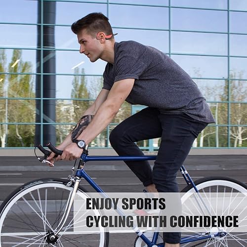 Miniatura 8 de swimaudios Auriculares Bluetooth de conducción ósea, auriculares de hueso de oreja abierta, auriculares de conducción inalámbricos con micrófono