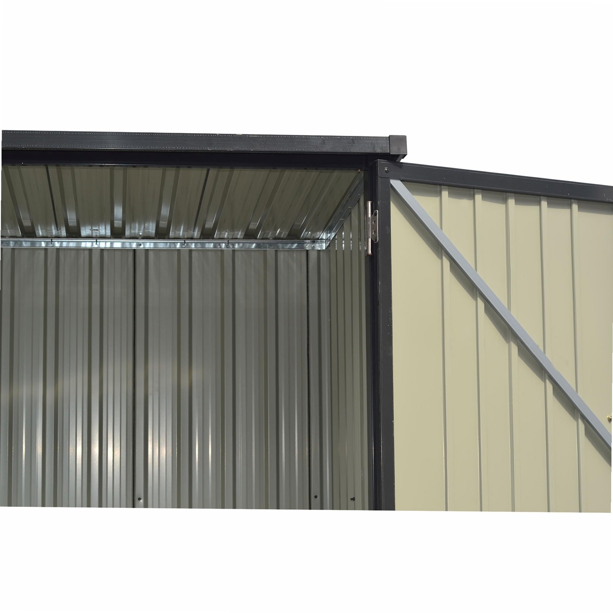 szopa ogrodowa metalowa 1,3 m² 1,47x0,86 H1,34m