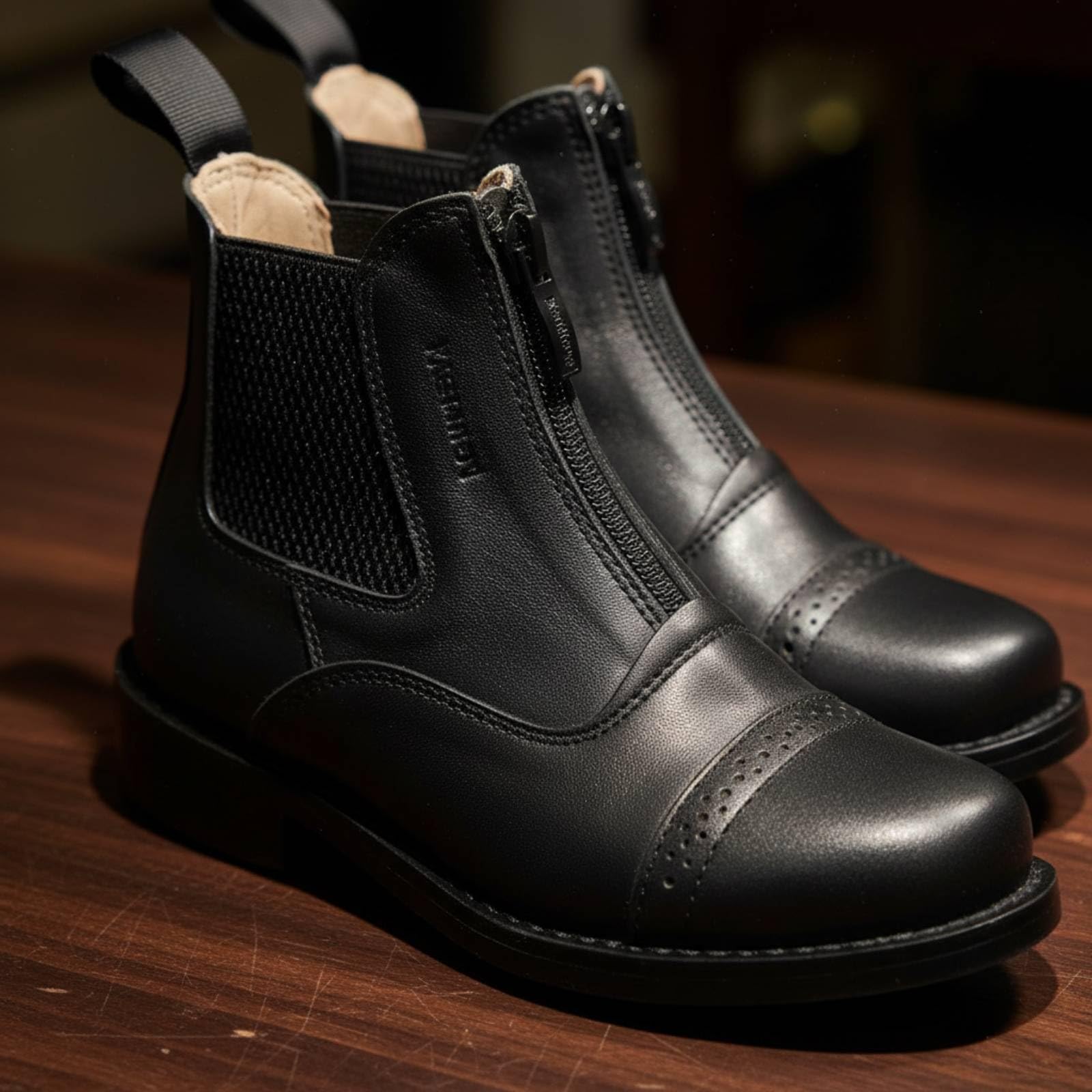 Botas Ecuestres Cortas Suela Antislizante Botines Montar Diseño Europeo Botas Cortas Equitación para, 34