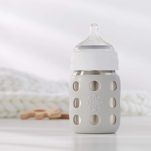 Miniatura 3 de Lifefactory Etapa 3 (6+ meses) pezón de silicona de cuello ancho, paquete de 1, transparente, LG8636