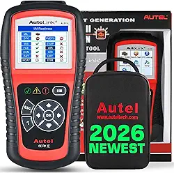 Autel AutoLink AL519 OBD2 Scanner Enhanced Mode 6 Car Diagnostic Tool Check Engine Code Reader CAN Scan Tool, Advanced Ver. of AL319