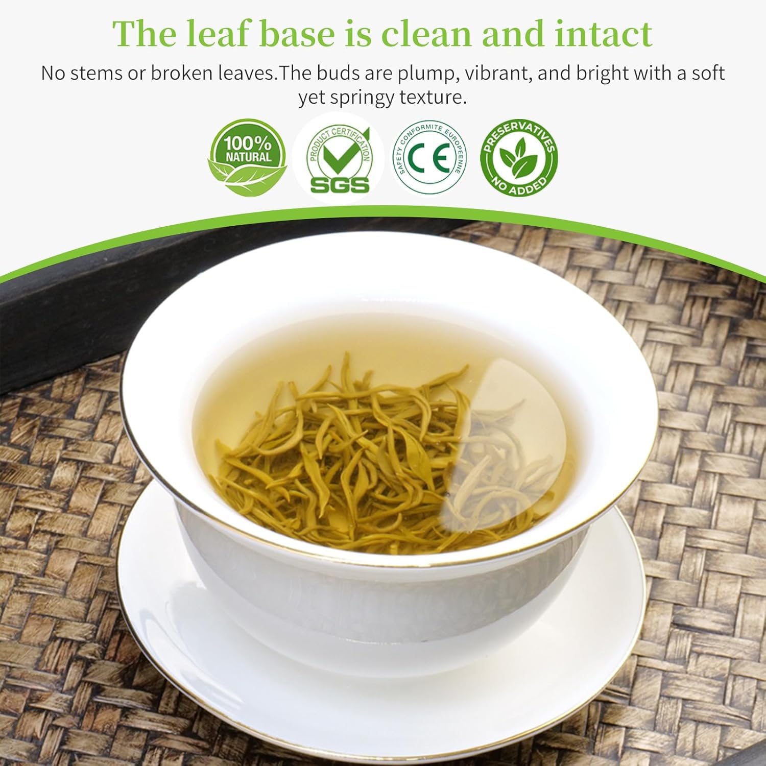 XIXICHA Jasmine Tea Jasmine Green Tea Jasmine Tea Loose Leaf Green Tea Loose Leaf Jasmine Green Tea Loose Leaf Jasmine tea Green Tea Leaves Chinese Tea 茉莉花茶 绿茶 中国茶 5.3oz/150g