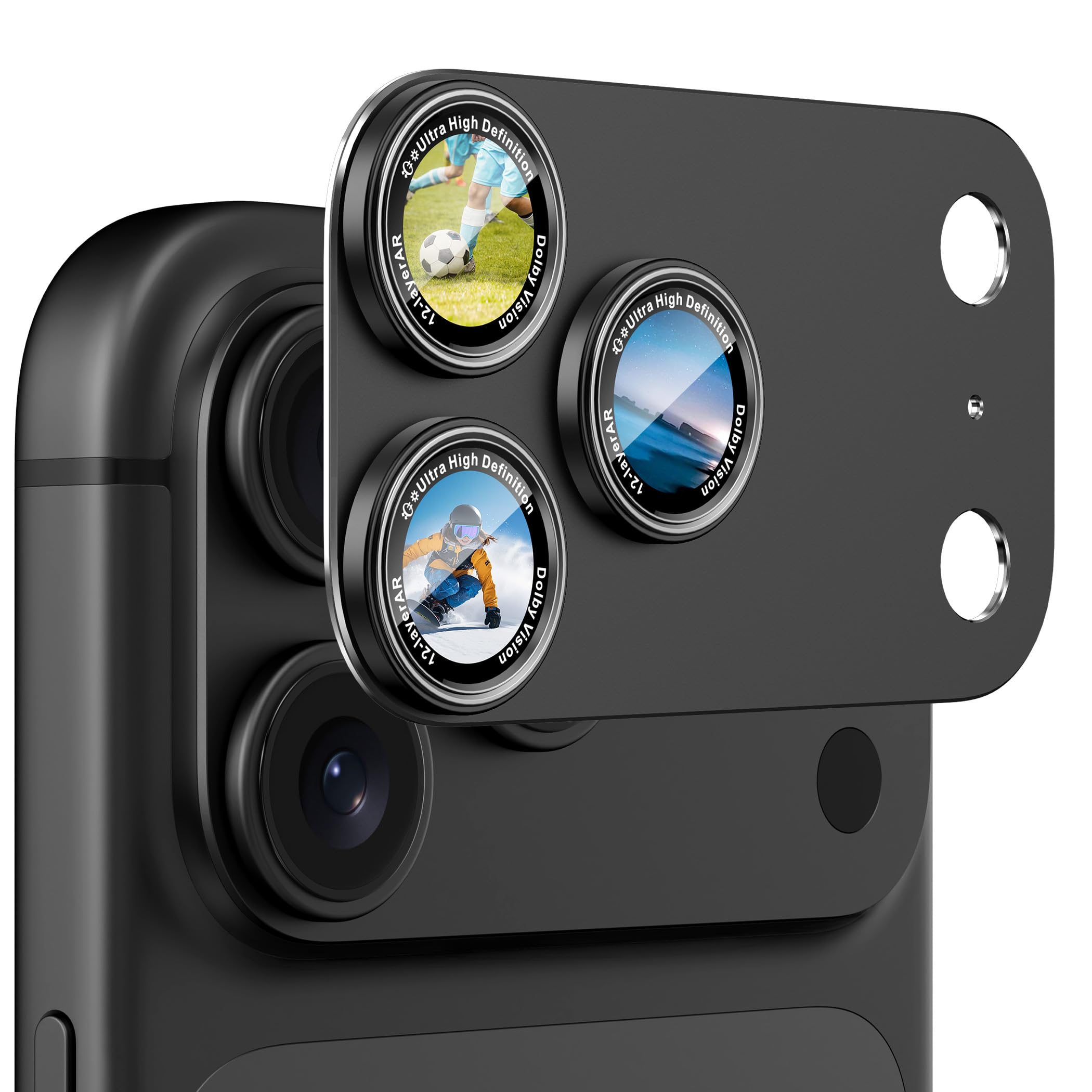 CACOE Metal Camera Lens Protector Cover for iPhone 18 Pro Max