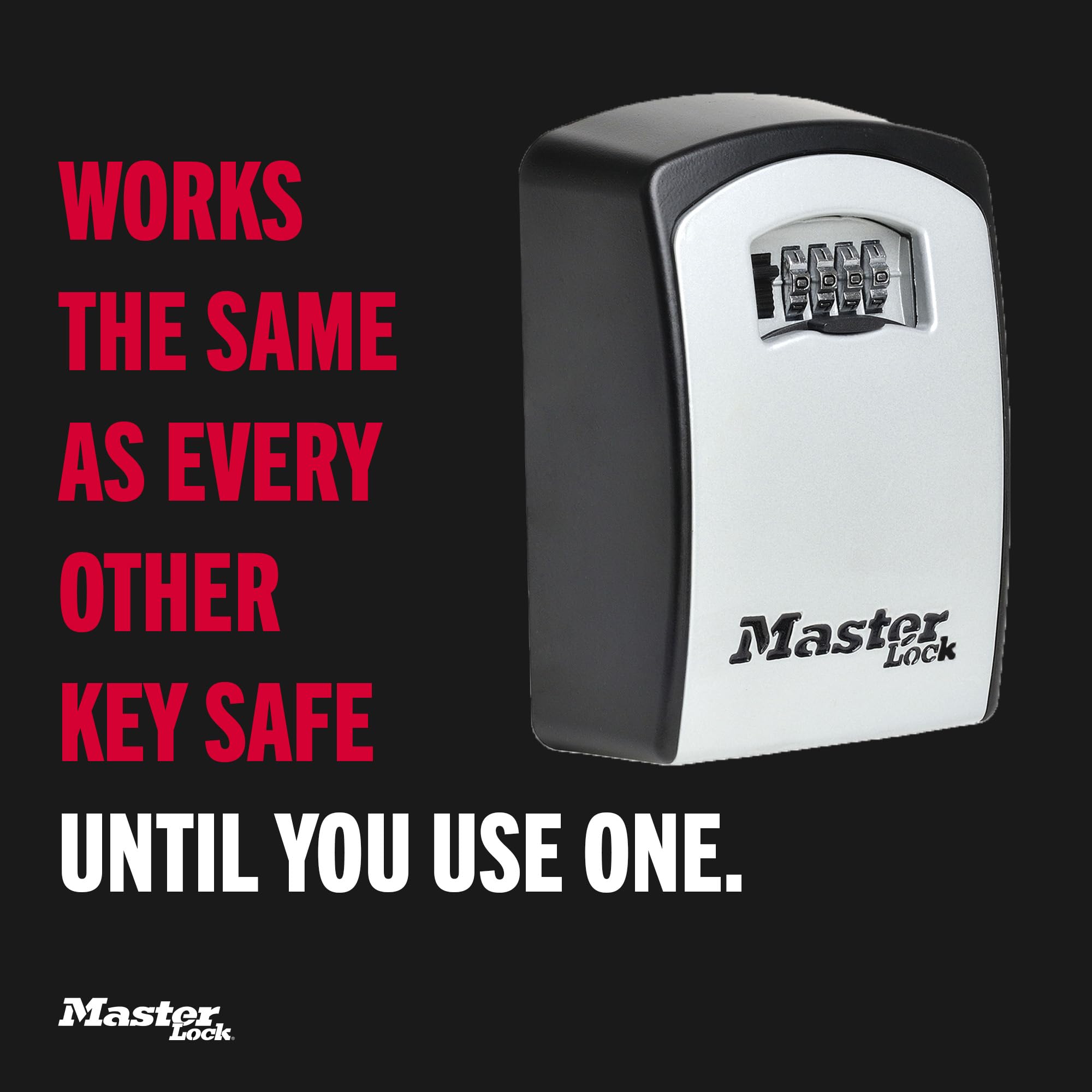 Master Lock Caja fuerte para llaves [Extragrande] [Montaje mural] - 5403EURD - Caja de seguridad