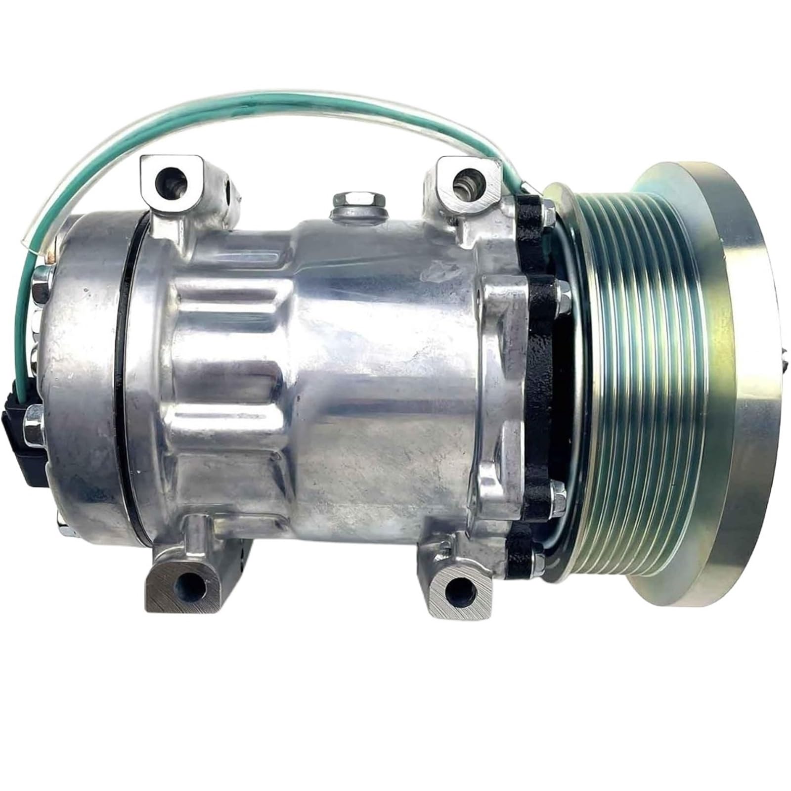 Rgimatvex One Color Sd7h15 Air Conditioning Compressor 163-0872 A/C Compatible With Caterpillar Cat 3126B C9 C11 C13 Engine 950H 966G 973D Loader