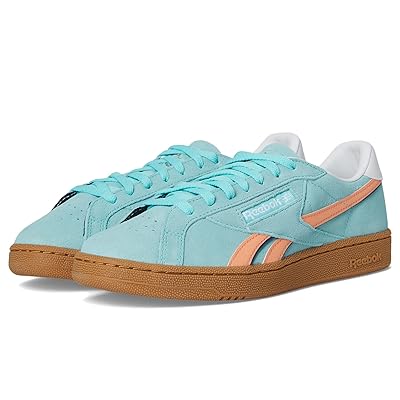 Reebok Lifestyle Club C Grounds UK Shoes AI Aqua/Sunkissed Orange/Gum