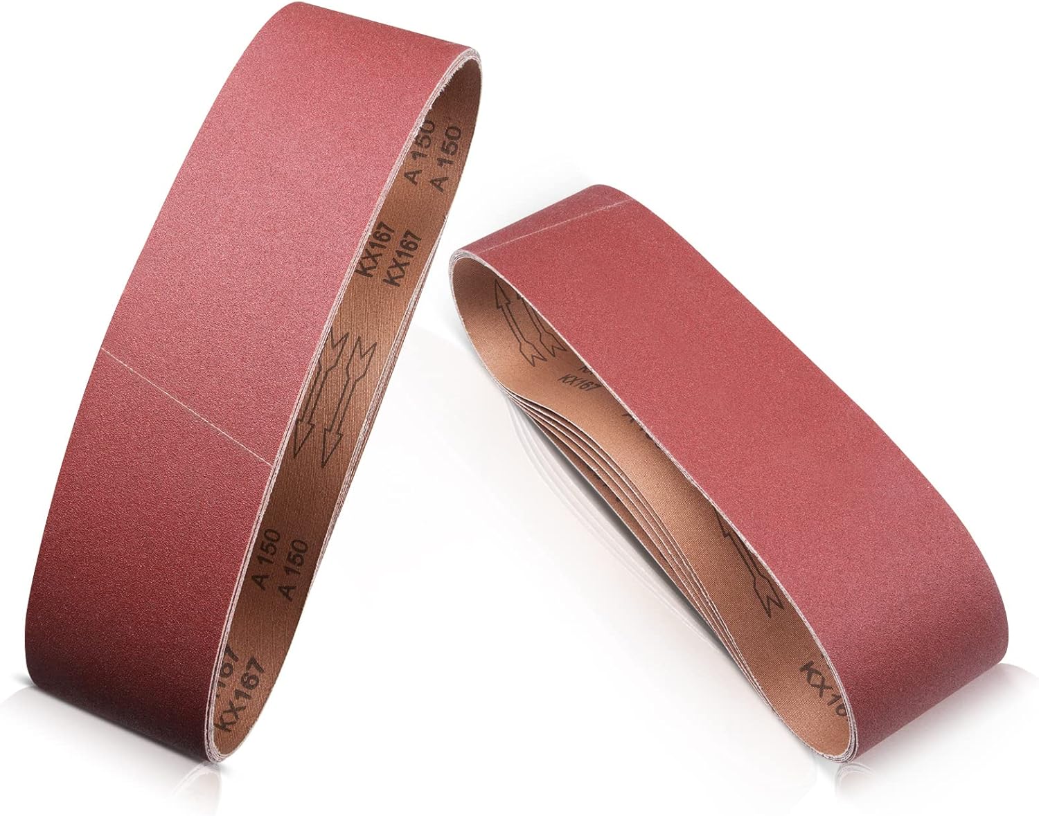 12 PCS Sanding Belt 150 Grit 4x36 Sanding Belts Aluminum Oxide Belt