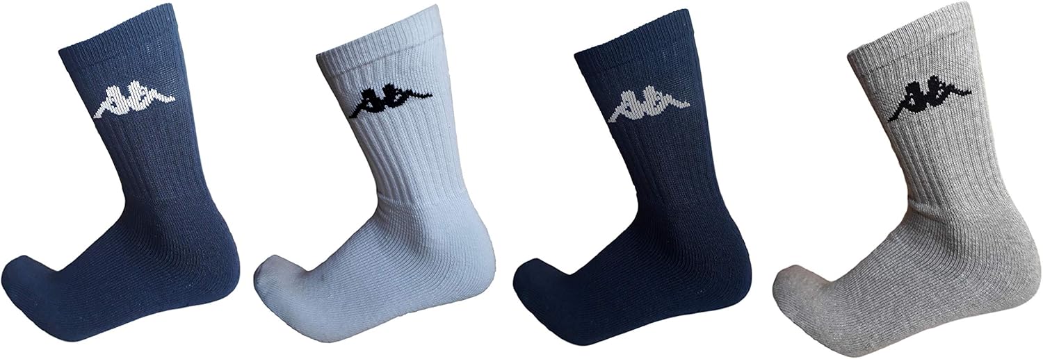 6 Paia Di Calzini Uomo Kappa Tennis Corte In Spugna - Foto 6