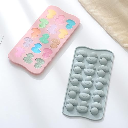 Vista 26 de Novedoso juego de moldes para confiteros de huevos y conejos, caramelos antiadherentes y chocolate para mini pastel, galletas, caramelos, gelatina