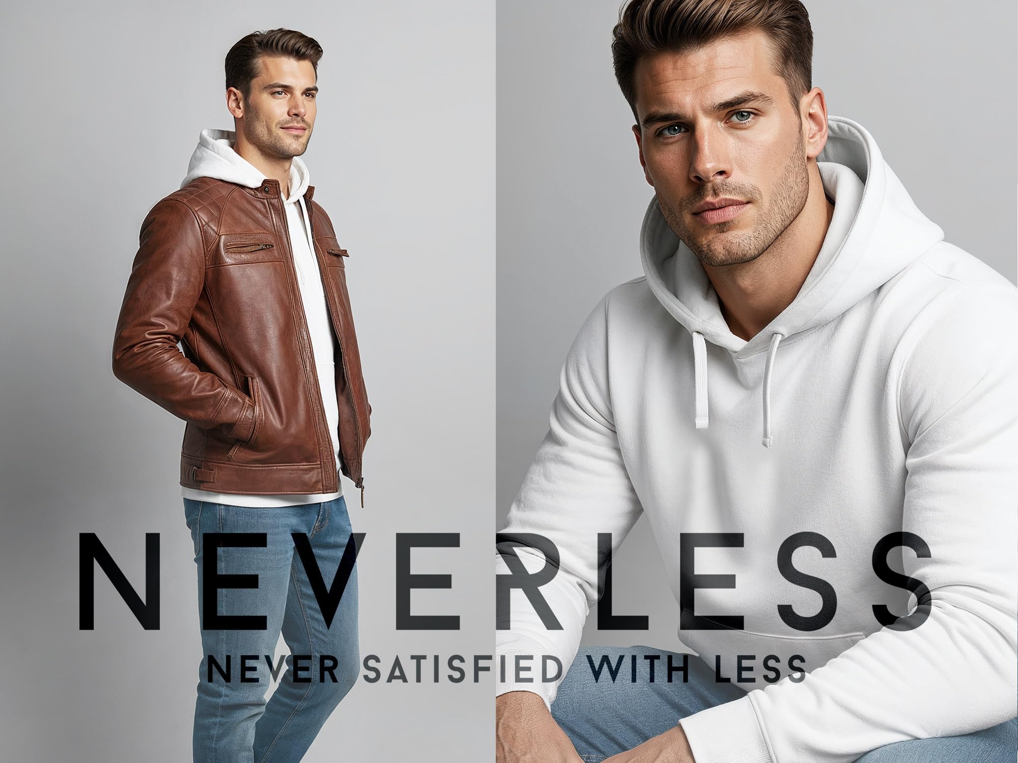 Neverless® Herren Hoodie Backprint Après Ski Club Rückenaufdruck Kapuzen-Pullover Männer Fashion Streetstyle