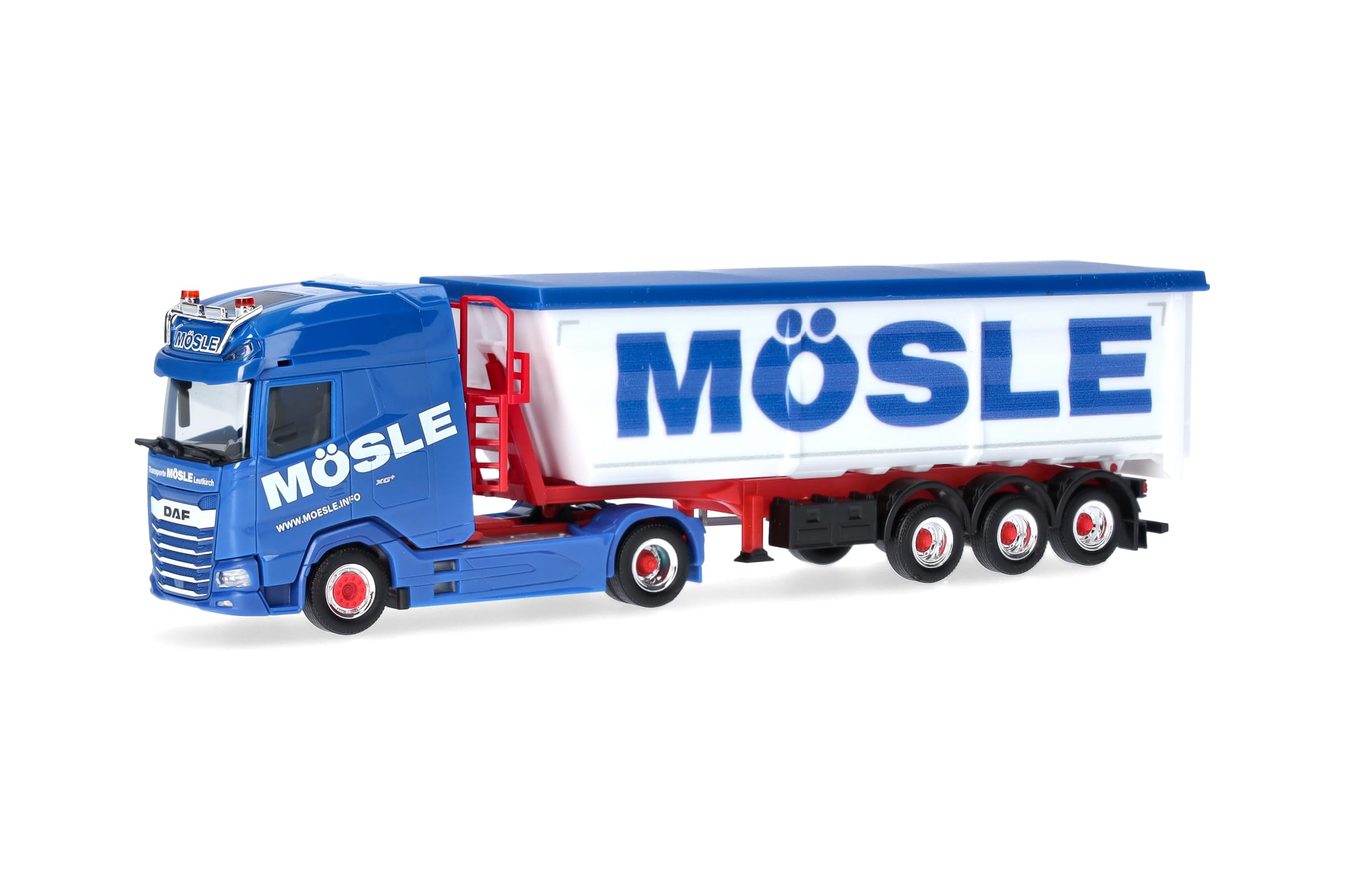 Herpa 320153 - 1/87 DAF XG+ Steel Dump Truck Mösle - New