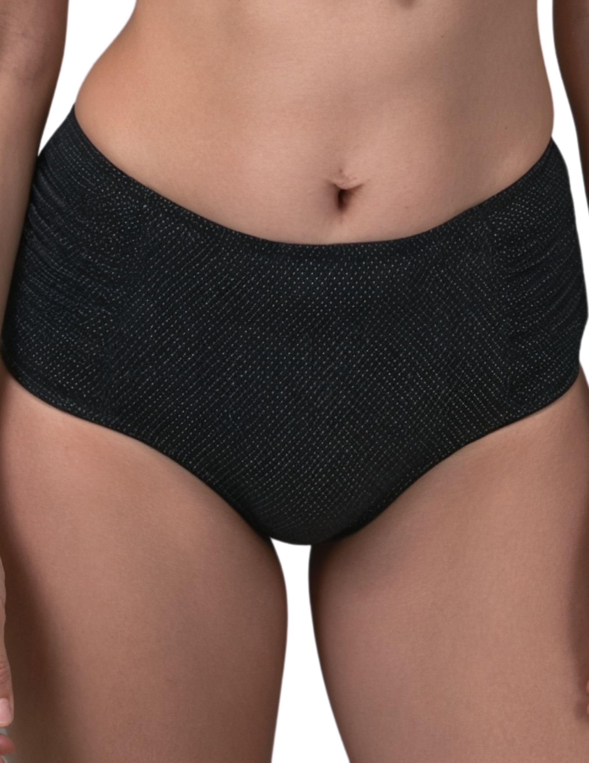 Vivisence Braguita De Bikini De Talle Alto Sin Estampado para Mujeres 3002