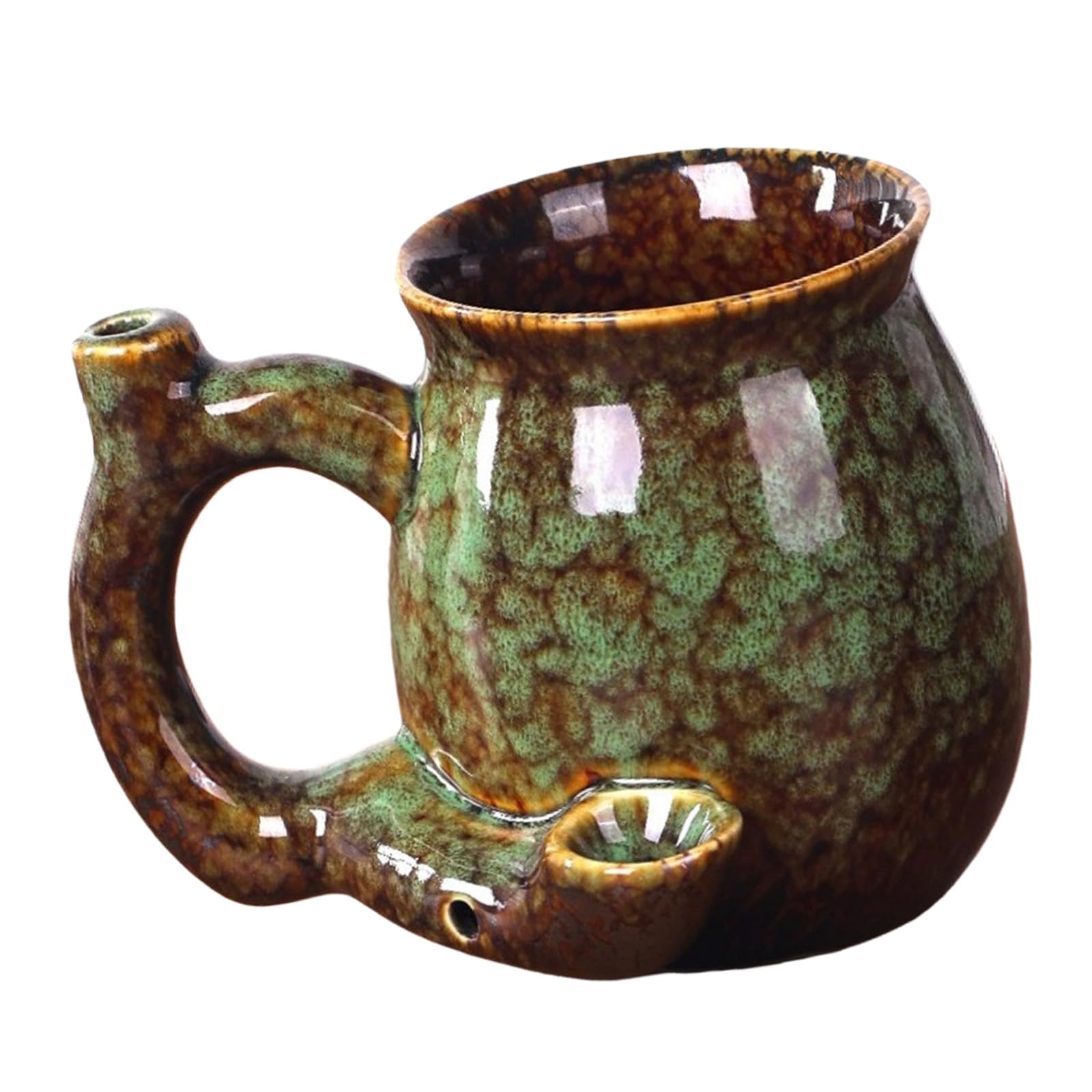 Tsophreniq Glaze Ceramic Coffee Pots Mug Milk Cup Creative Novelty Water Cups Homes Kitchen Container for Comfortable Drinking Homes Kitchen Container