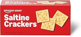 Amazon Saver, Saltine Crackers, 16 Oz (Previously Amazon Fresh, Packaging May Vary)