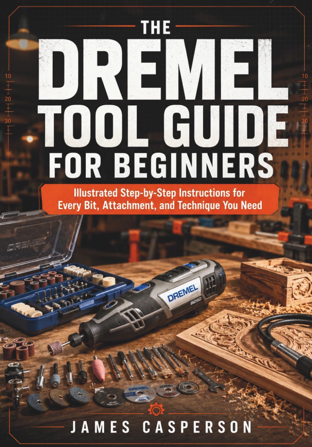 THE DREMEL TOOL GUIDE FOR BEGINNERS: Illustrated Step-by-Step Instructions for Every Bit, Attachment, and Technique You Need