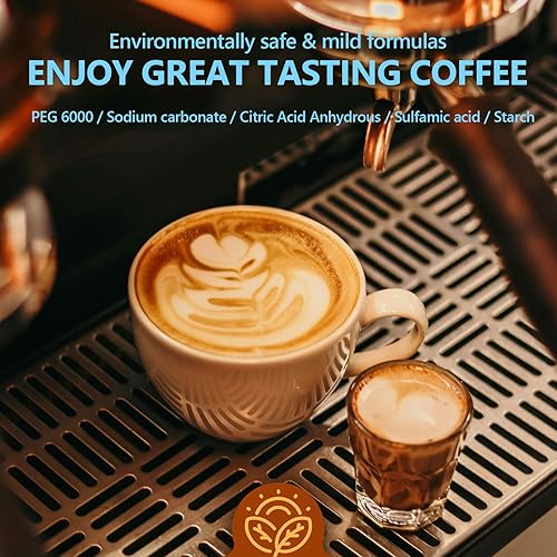 Miniatura 5 de Paquete de 34 pastillas descalcificadoras para cafetera, para Keurig, Ninja, Breville, Delonghi, Nespresso, Miele, pestañas de limpieza para máquina