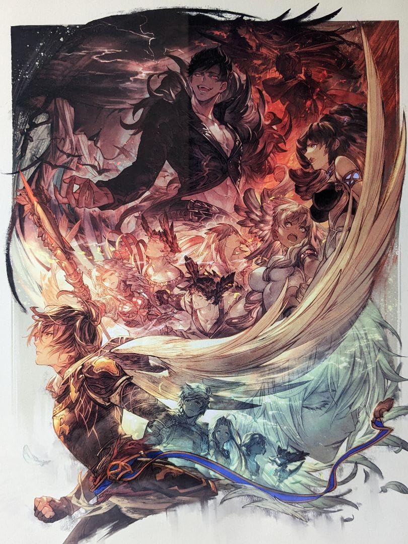Amazon.co.jp: グラブル どうして空は蒼いのか 失楽園 高精細複製画 