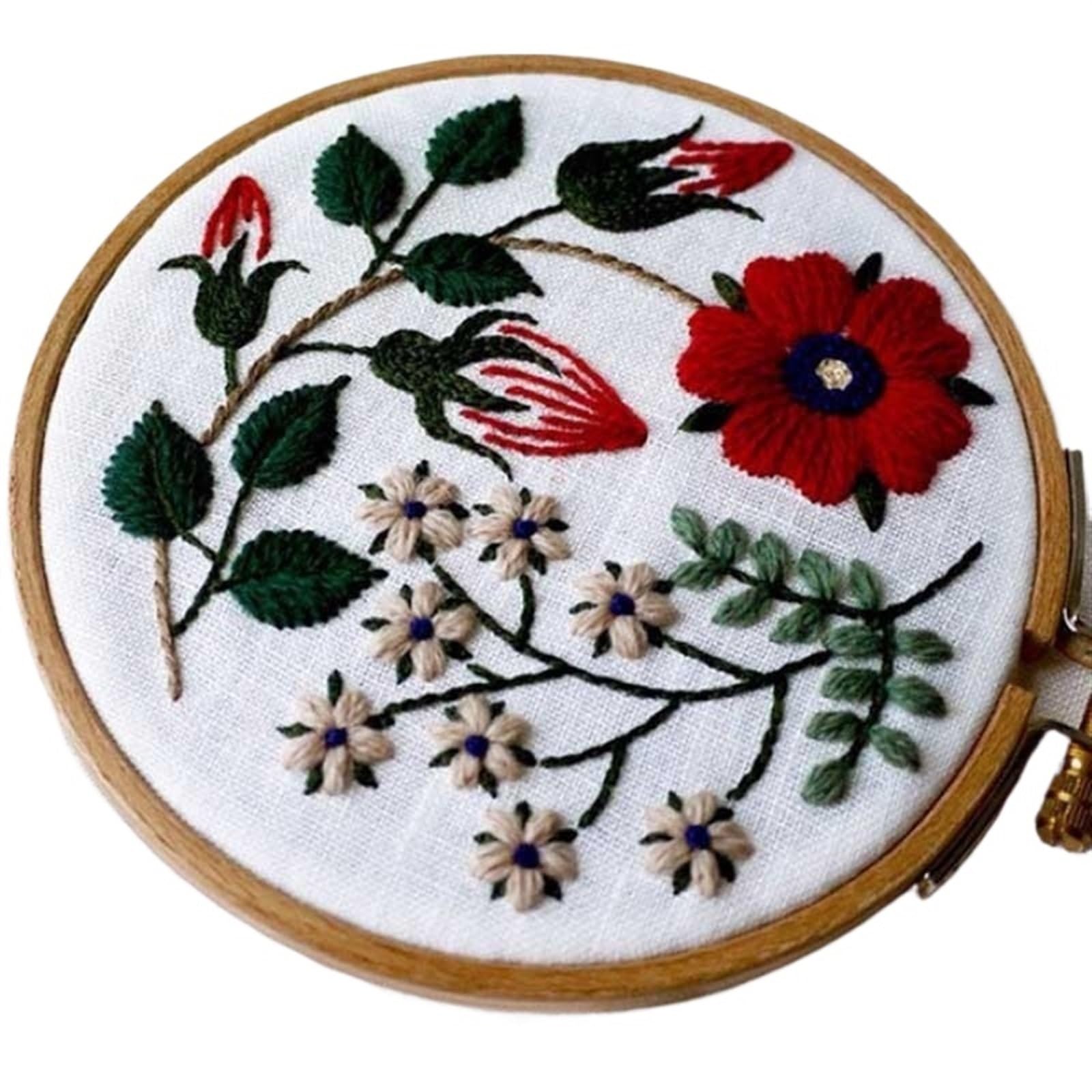haft, Zestaw do haftowania, pakiet materiałów haftowanych dla początkujących(Color 5)