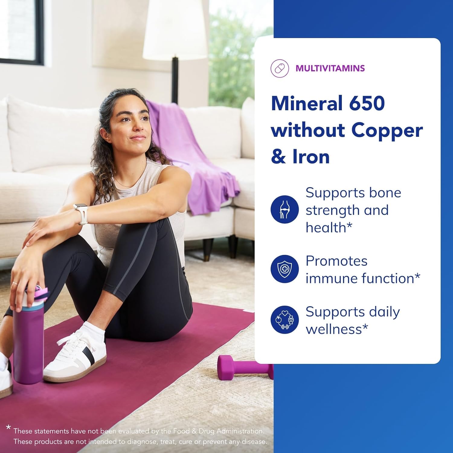 Pure Encapsulations Mineral 650 Without Copper & Iron | Hypoallergenic Combination of Balanced Chelated|Minerals | 180 Capsules - Image 3