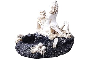 Halloween Animated Hanging Skeleton Candle Holder