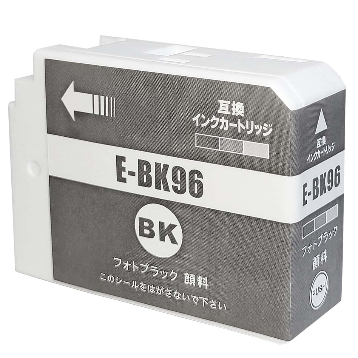 Amazon.co.jp: ベルカラー エプソン 互換インク カートリッジ ICBK96  