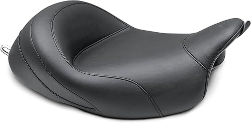 Mustang Asientos de motocicleta 76027 Touring estándar para Harley-Davidson Electra Glide Standard, Road Glide, Road King y Street Glide 2008-'21,