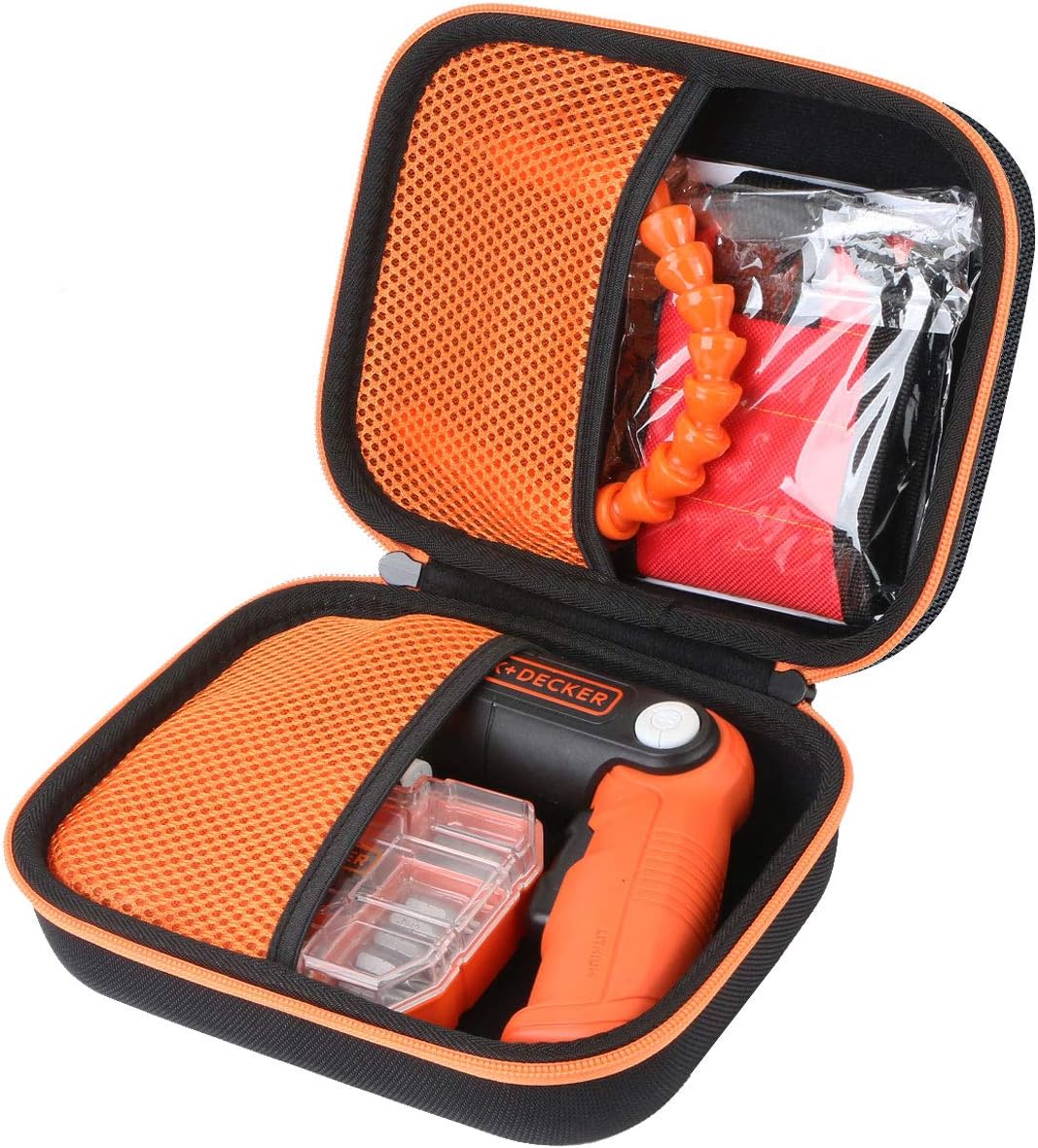 Hard Carrying Case Replacement for BLACK+DECKER 4V MAX Cordless Screwdriver BDCSFL20C